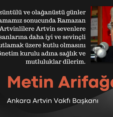 Ramazan Bayramı mesajı